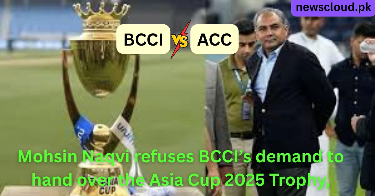 Mohsin Naqvi Defies BCCI Asia Cup 2025 Trophy Standoff Intensifies