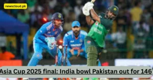 Pakistan vs India Asia Cup Final 2025 | Pakistan Post 147-Run Target