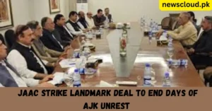 Historic AJK Peace Deal Restores Calm: PM Shehbaz Praises Unity and Dialogue