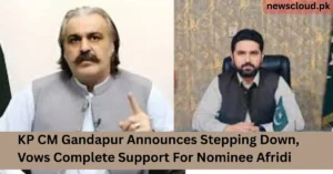KP CM Gandapur Resigns on Imran Khan’s Orders, Backs Afridi