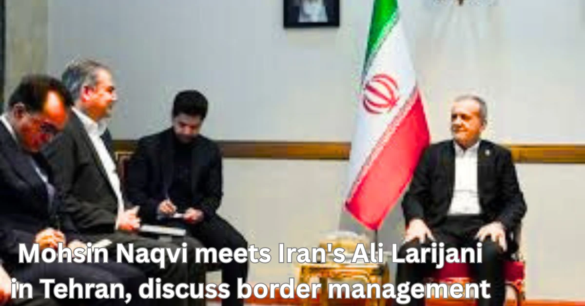 Mohsin Naqvi, Larijani Agree on Bold Border Management Steps