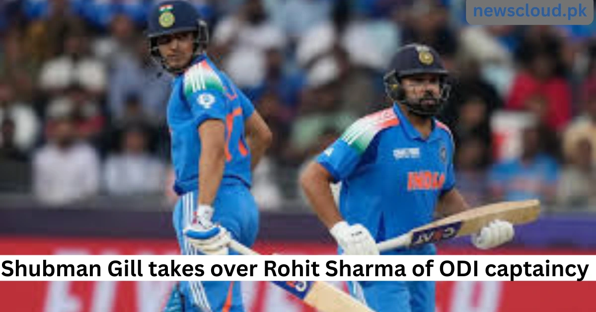 ODI Captain Shubman Gill Replaces Rohit Sharma as India’s ODI Captain