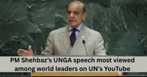PM Shehbaz UNGA Speech Tops Global View Chart