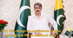 PPP, PML-N Unite in No-Confidence Motion Against PM AJK