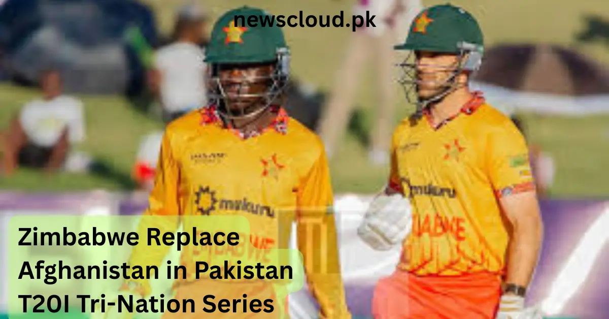 Pakistan T20 Tri-Nation Series 2025 Zimbabwe Steps In After Afghan Pullout