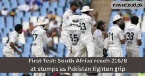 Pakistan vs South Africa Test:Hosts Control Proceedings After Spin Burst
