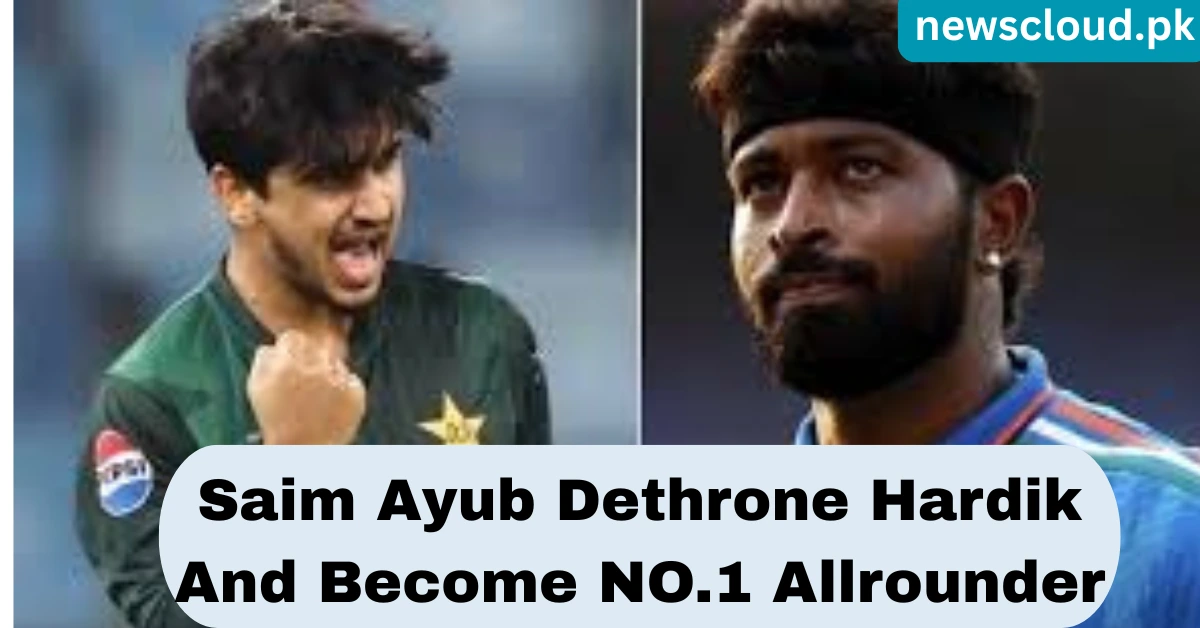 Saim Ayub Becomes No.1 T20I All-Rounder, Surpasses Hardik Pandya