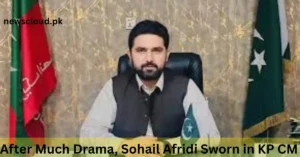 Sohail Afridi Sworn in as KP CM: PTI’s Fresh Start in Khyber Pakhtunkhwa
