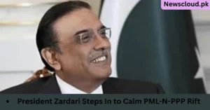 Zardari Mediates PML-N-PPP Tensions Amid Coalition Turmoil